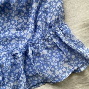 Floral Mini Skirt